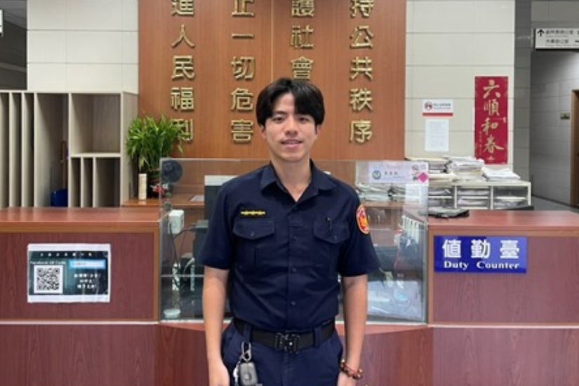 老翁迷途徘徊士林街頭  士林警細心查證身分助返家