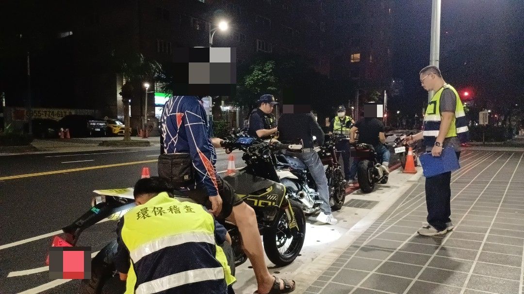 淡江大橋通車滿2週  淡水警強力取締改裝噪音車  守護交通秩序與社區安寧