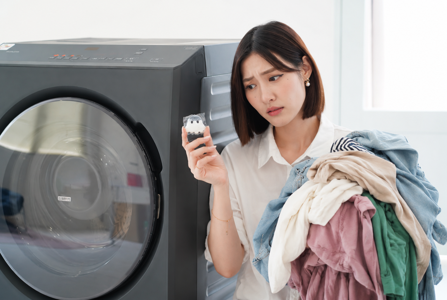 三明治世代洗衣焦慮大解密：洗衣膠囊不溶解？洗烘超久還是有異味？